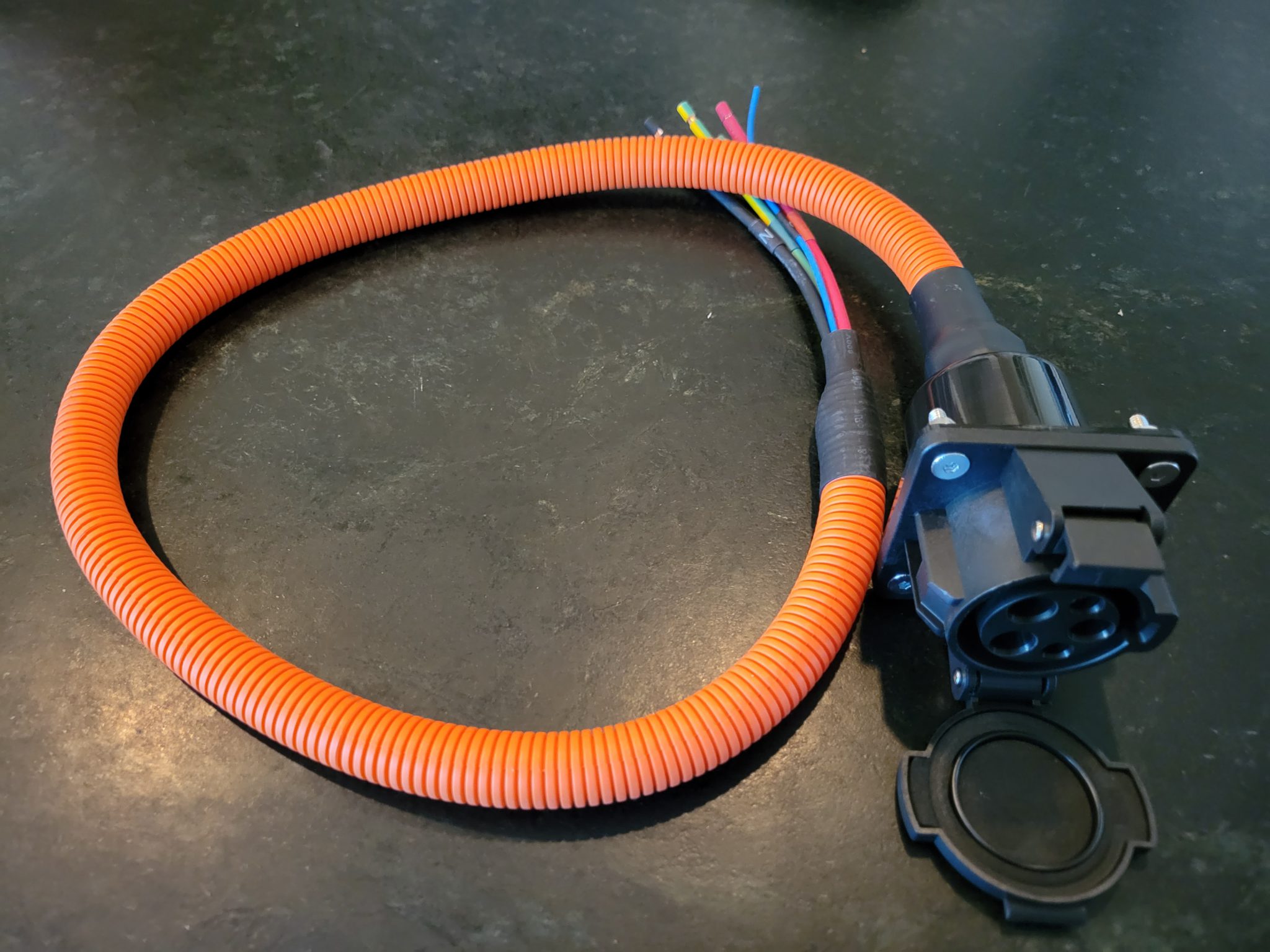 J1772 Charger Receptacle Flash Drive Motors