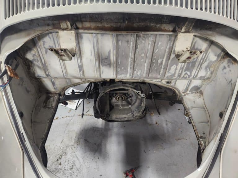 1965 Volkswagen Beetle Engine Compartment